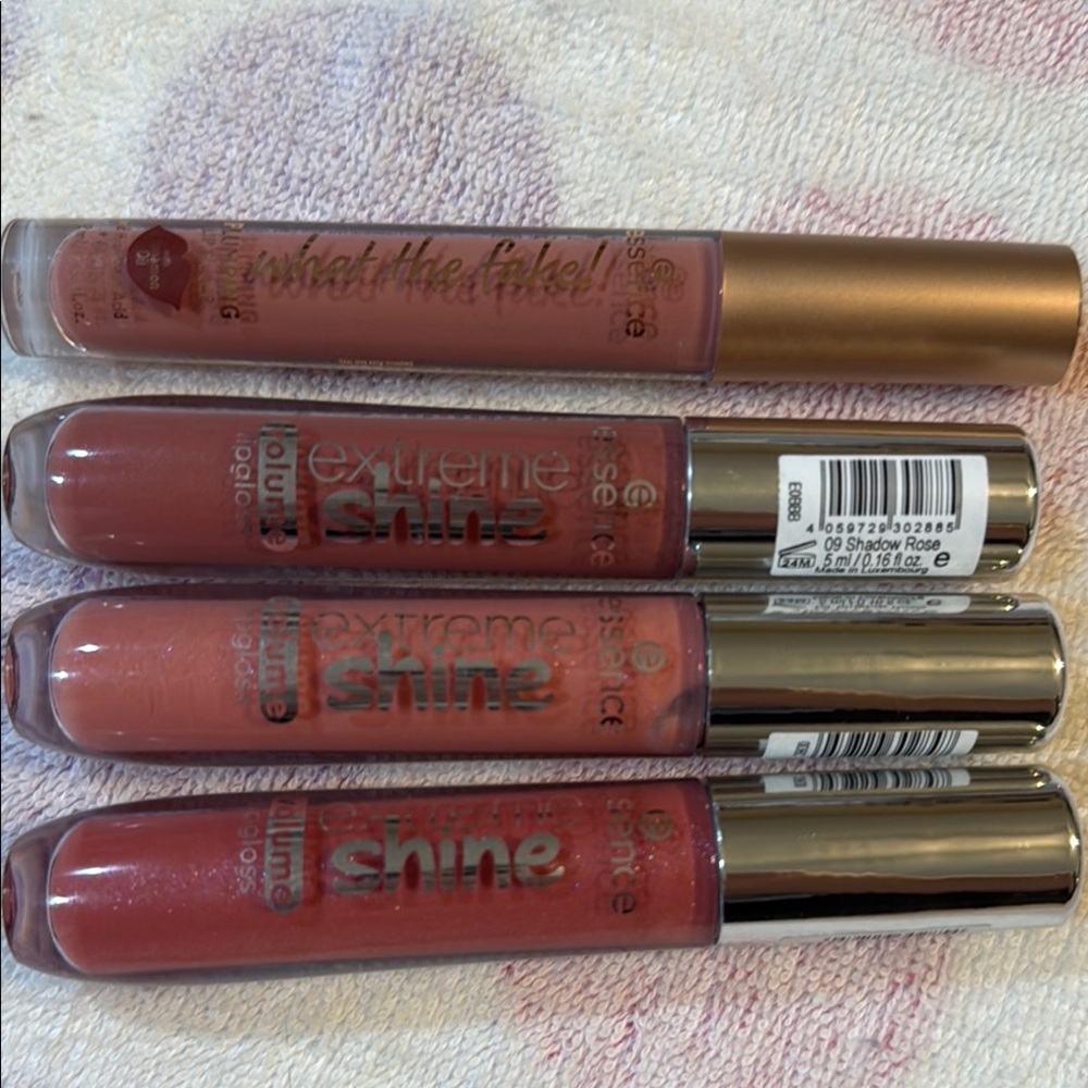 Lip Gloss Set - Pink and Brown Shades